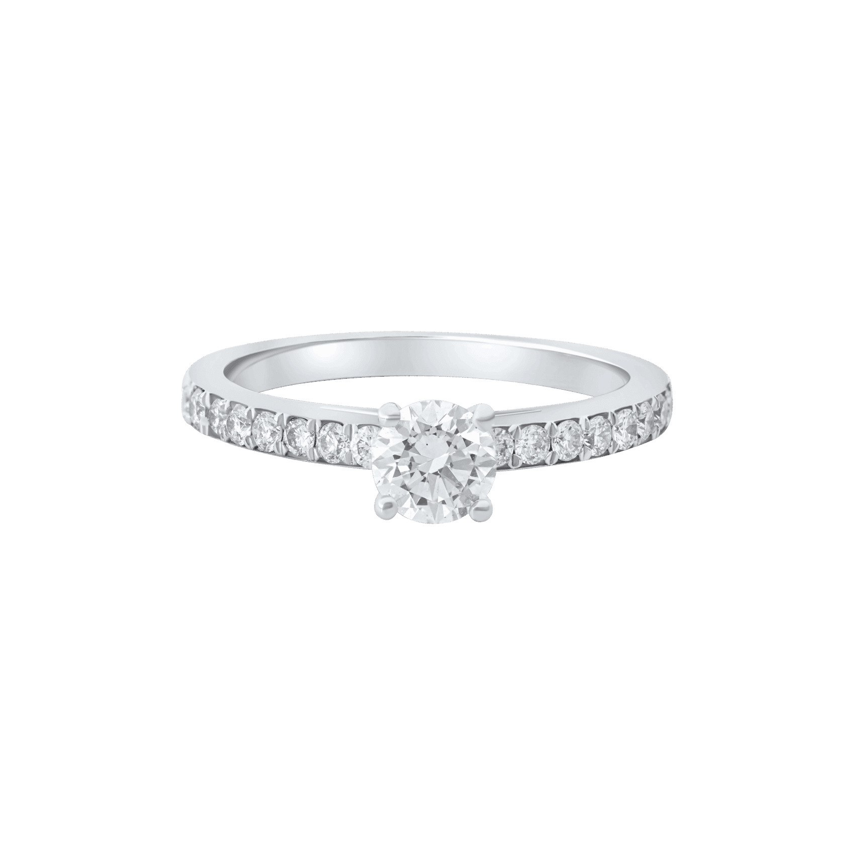 FDSOTW5969AW1F12SDR#W twin Engagement Diamond Ring - Image 1
