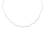 Waves Bridal Collection Diamond Necklace