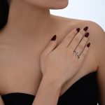 Waves Bridal Collection Diamond Ring - Image 2