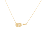 Tennis Gold Necklace