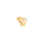 Waves Bridal Collection Gold Ring