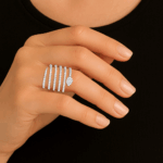 Snake Diamond Ring - Image 2