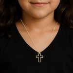 Gold Kids Religious Necklace - Image 2