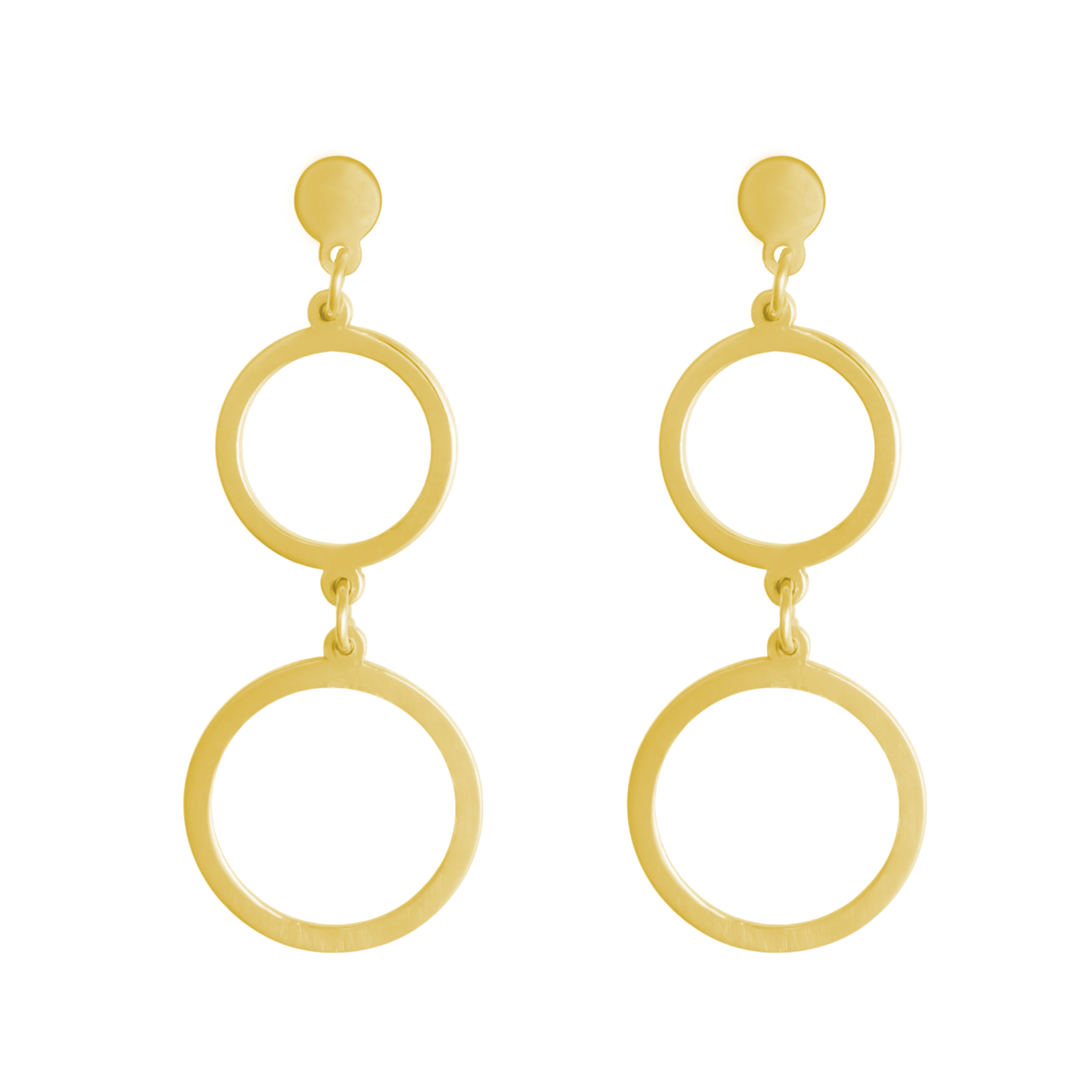 FCEGOW7209AG1030P000Y Daily Dazzle Gold Earrings - Image 1