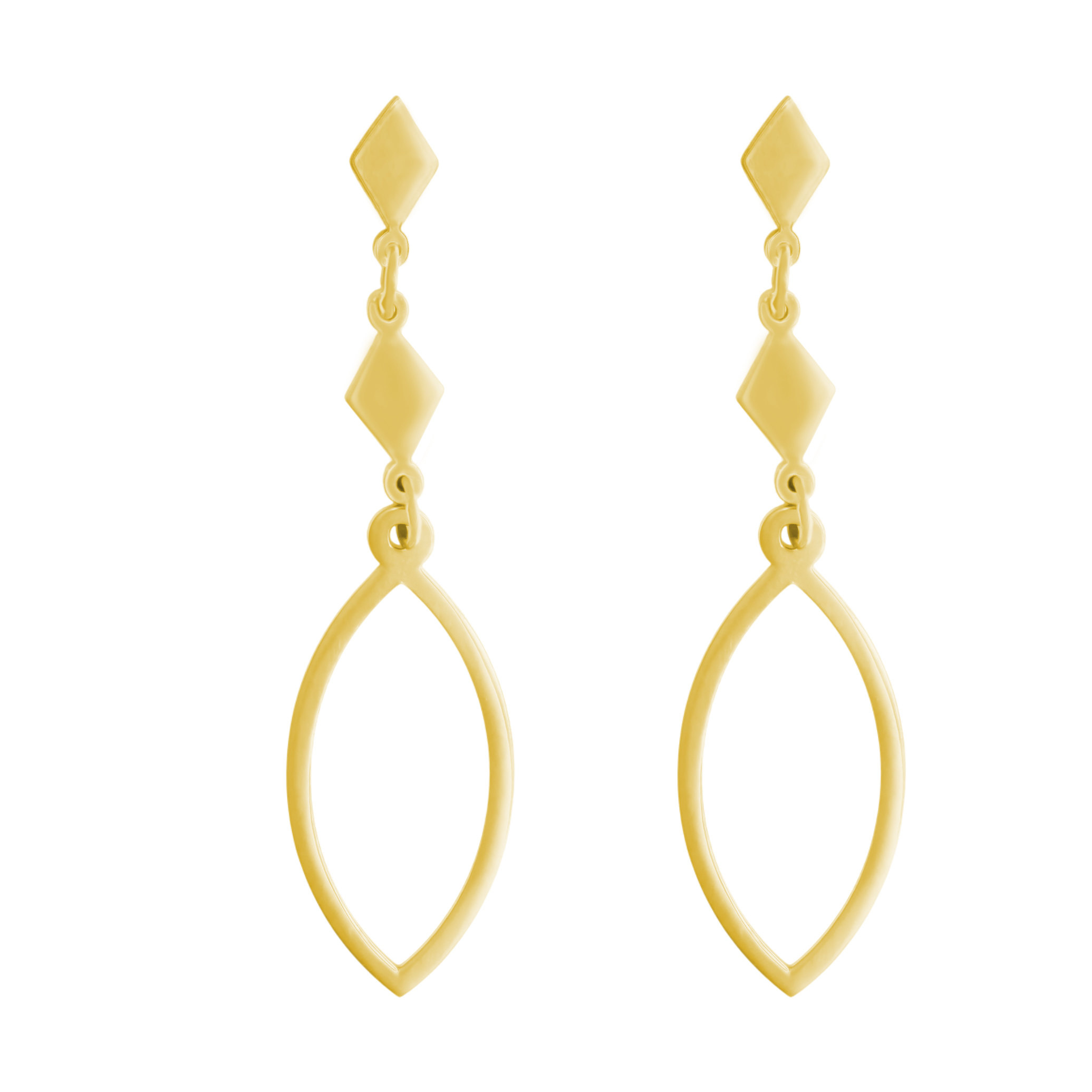 FCEGOW7242AG2010P000Y Daily Dazzle Gold Earrings - Image 1