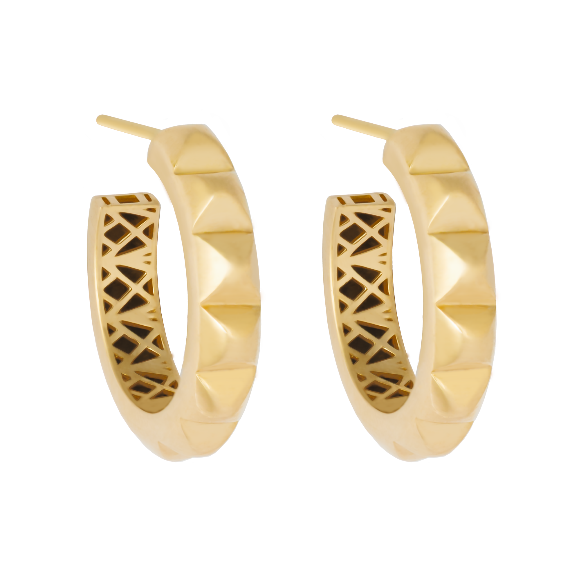 FCEOTW6956BG3010P000Y Daily Dazzle Yellow Gold Earrings - Image 1