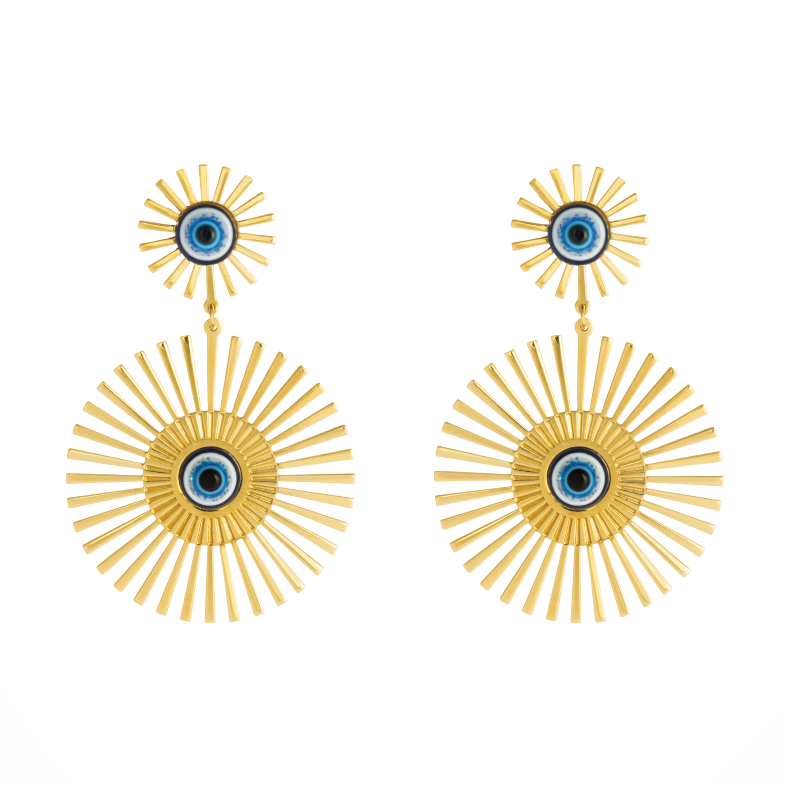 FCEOTW8049AG201AP000Y Daily Dazzle Gold Earrings - Image 1