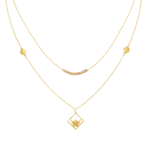 Daily Dazzle Emblem Necklace