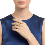 Emblem Gold Ring - Image 2