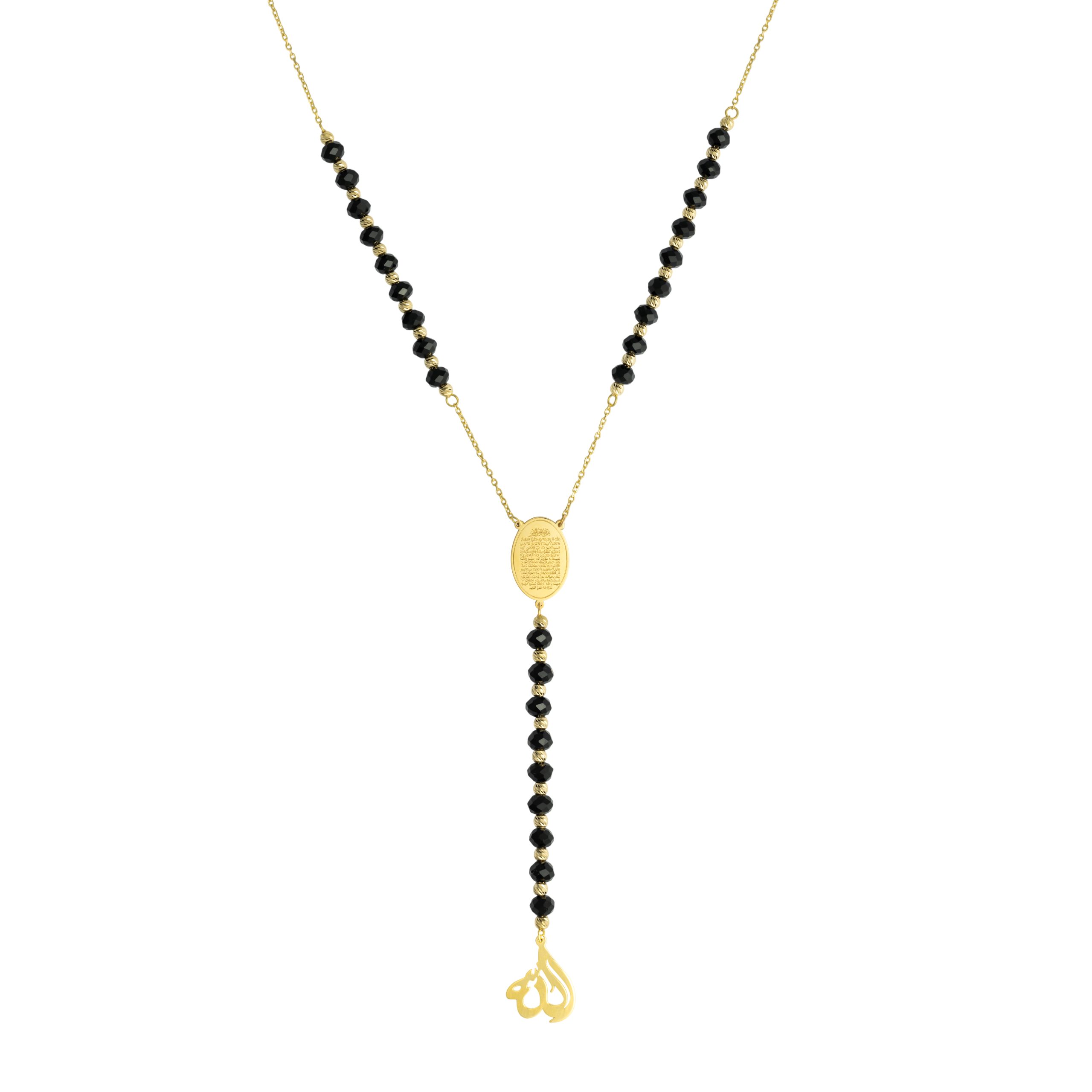 FCPOTW7498AK1010PGRRY Religious Gold Necklace - Image 1