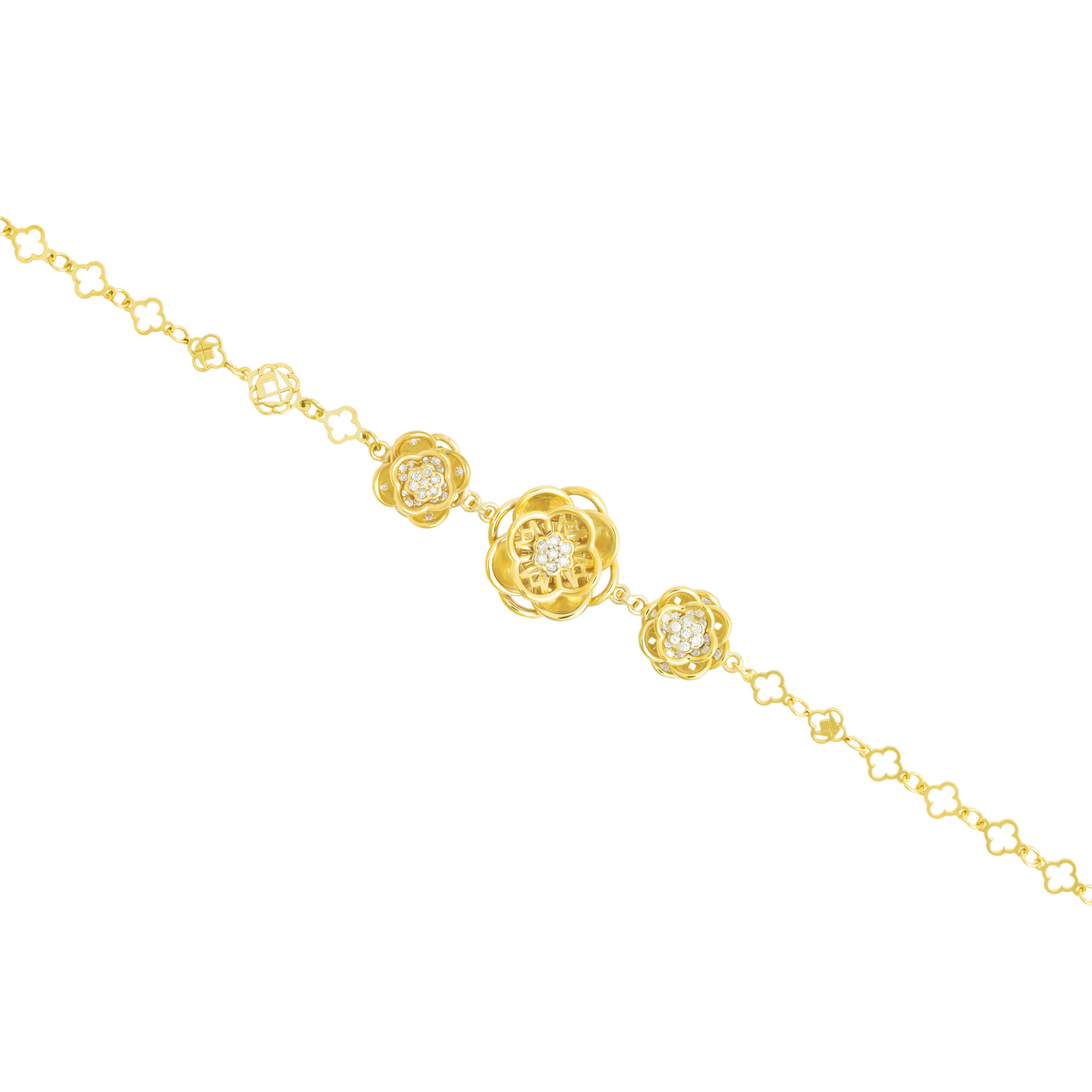 FDBFLW8070BT2QA3BDRSY Bloom Diamond Bracelet - Image 1