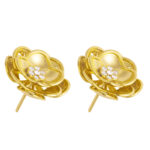 Bloom Diamond Earrings - Image 2