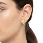 Bloom Diamond Earrings - Image 2