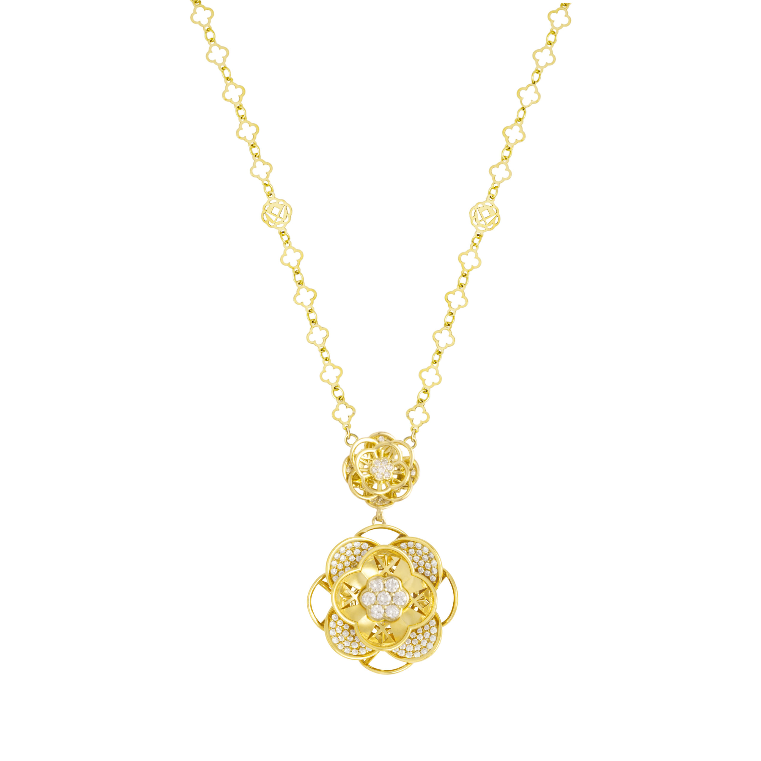FDPFLW8070AT5HA2ADRSY Bloom Diamond Necklace - Image 1