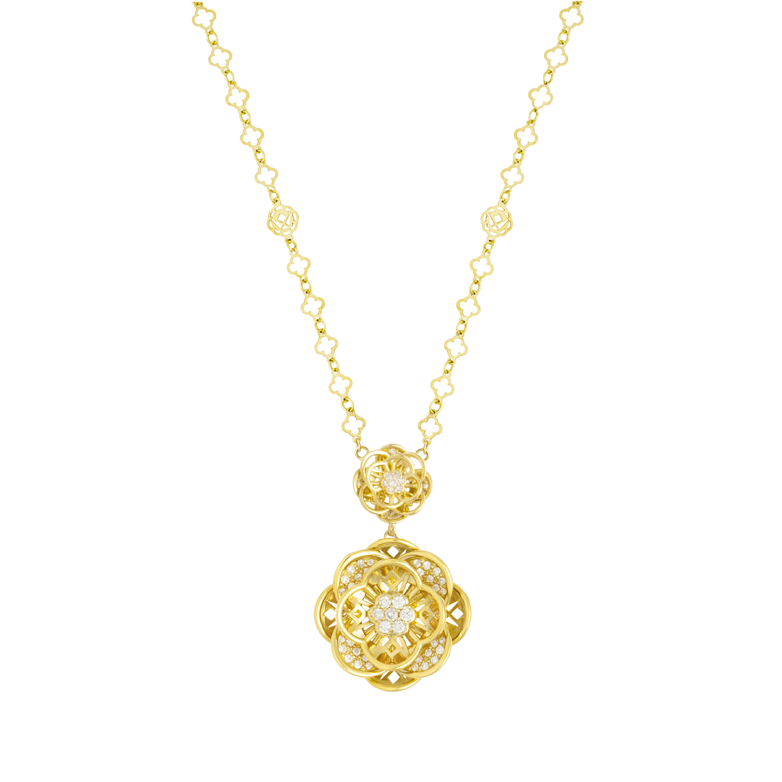 FDPFLW8070BT5HA2ADRSY Bloom Diamond Necklace - Image 1