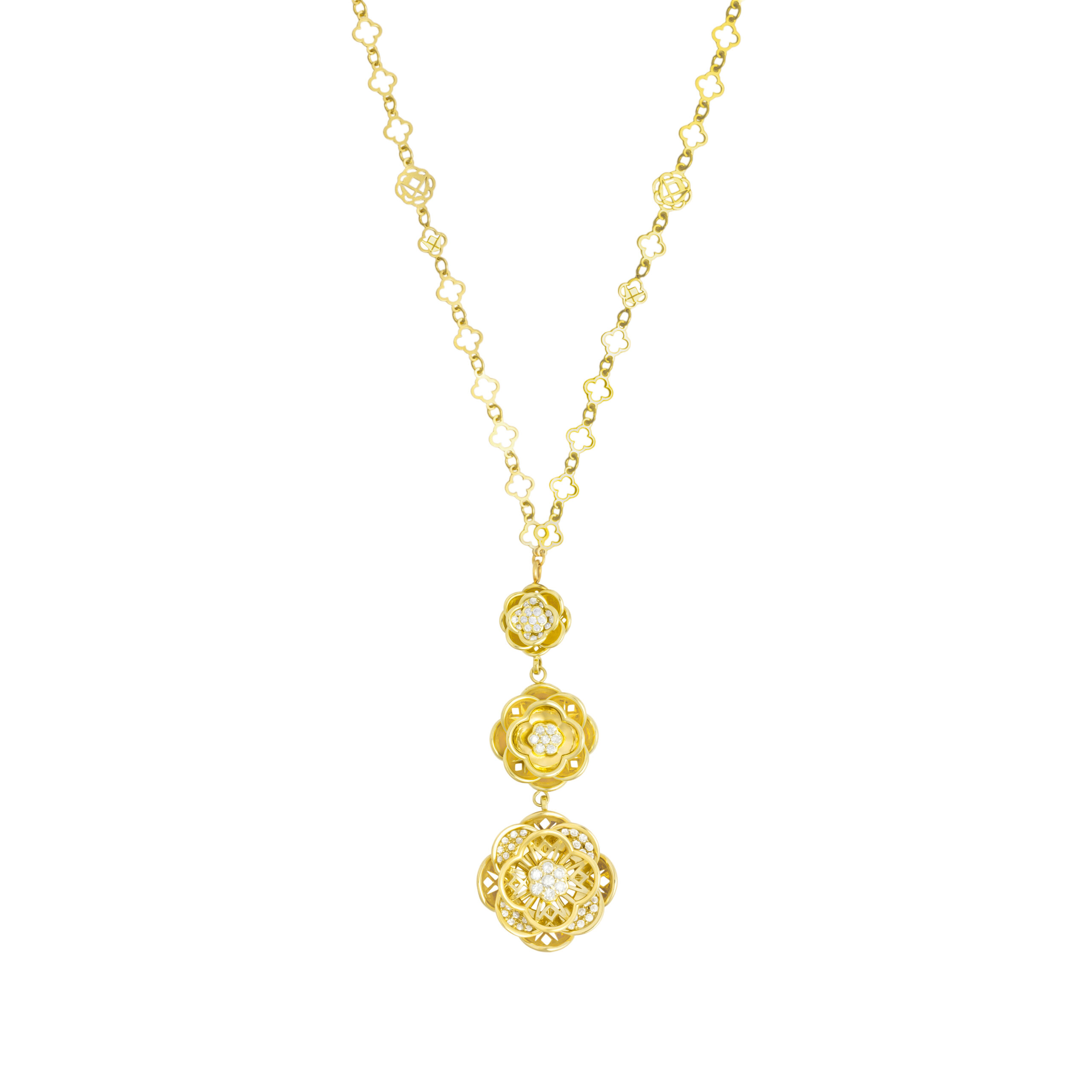 FDPFLW8072AT3HA3ADRSY Bloom Diamond Necklace - Image 1