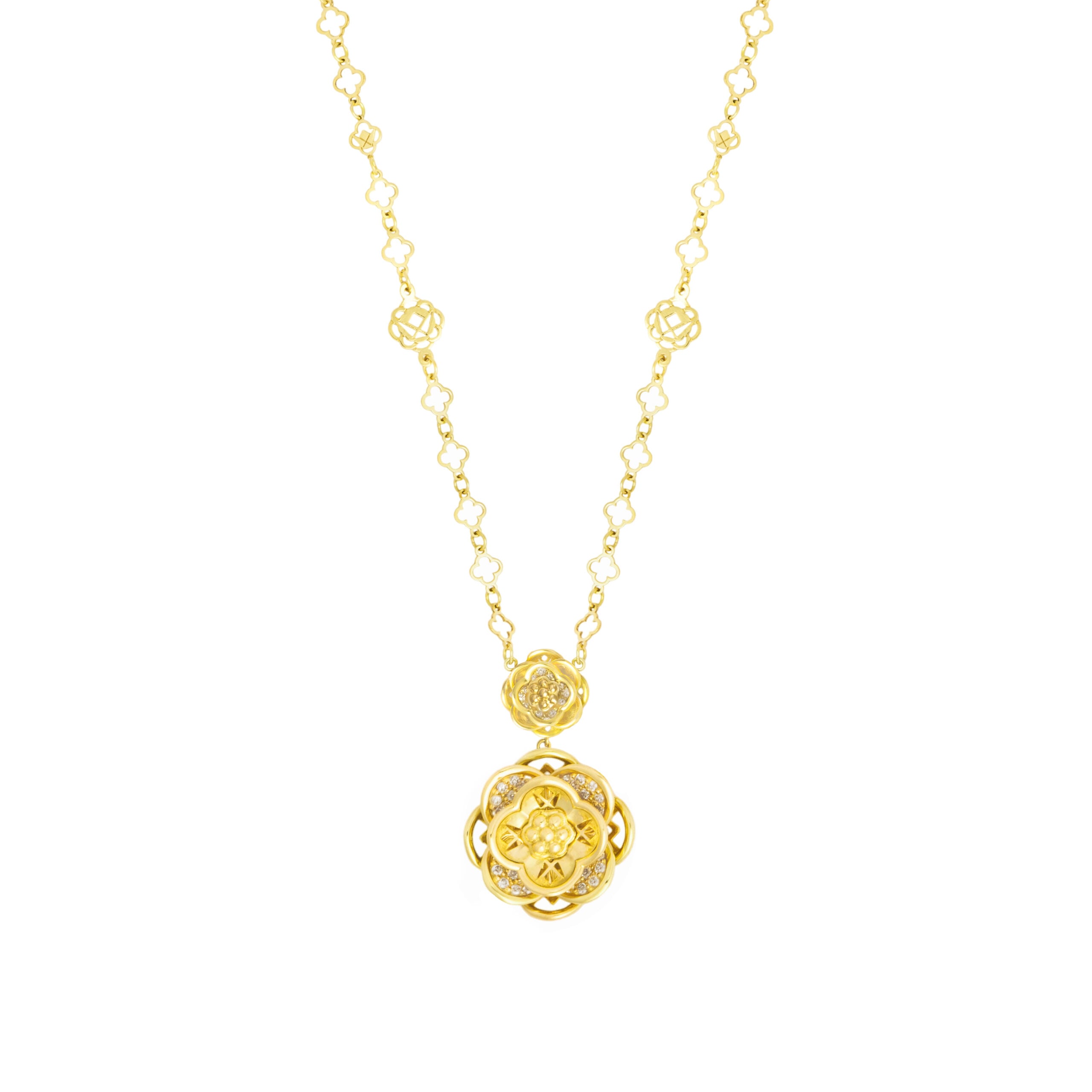 FDPFLW8089AT3HA2ADRSY Bloom Diamond Necklace - Image 1