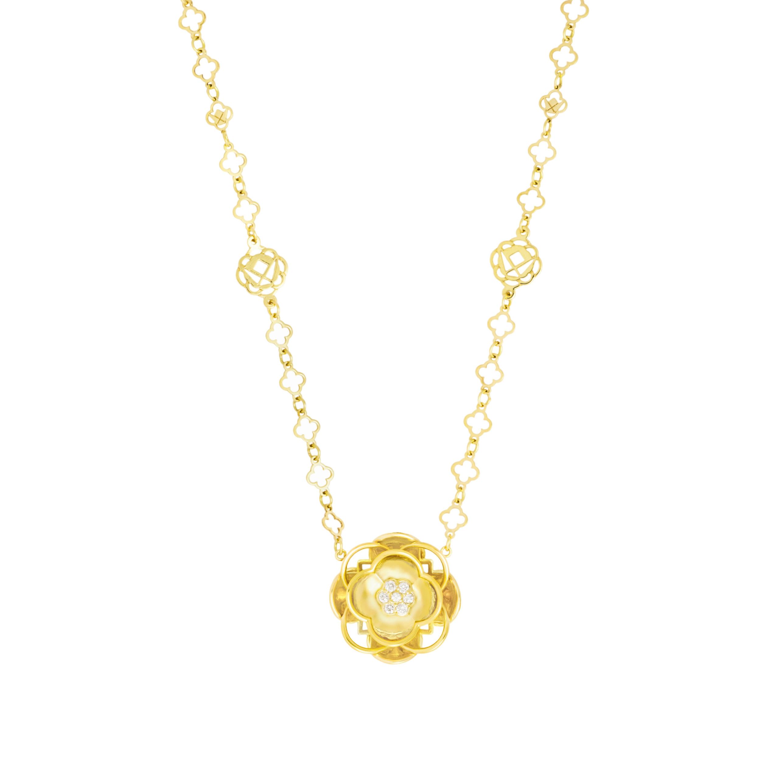 FDPFLW8090CT3QA1FDRSY Bloom Diamond Necklace - Image 1
