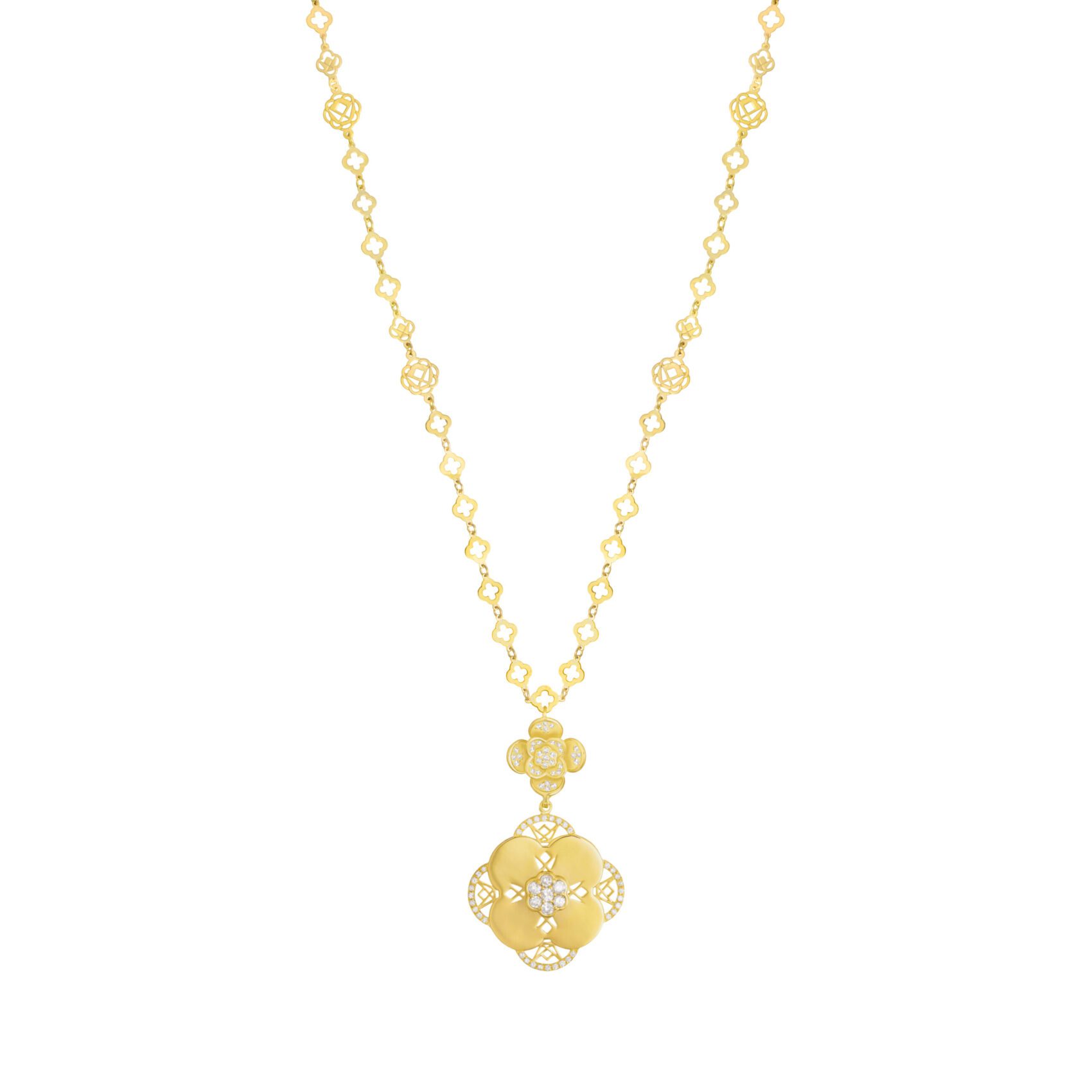 FDPFLW8091AT1HA4ADRSY Diamond Bloom Necklace - Image 1