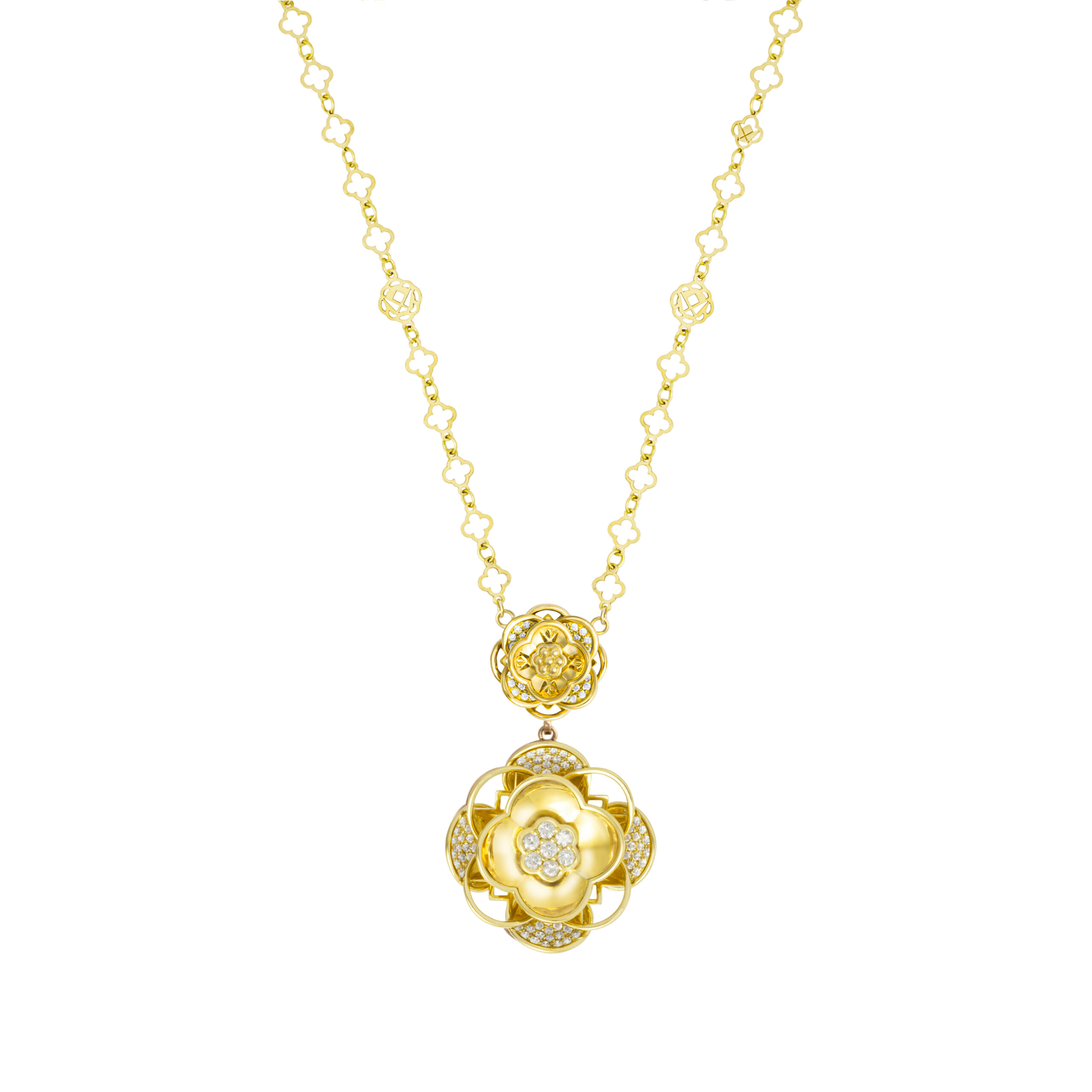 FDPFLW8095AT5HA4FDRSY Bloom Diamond Necklace - Image 1
