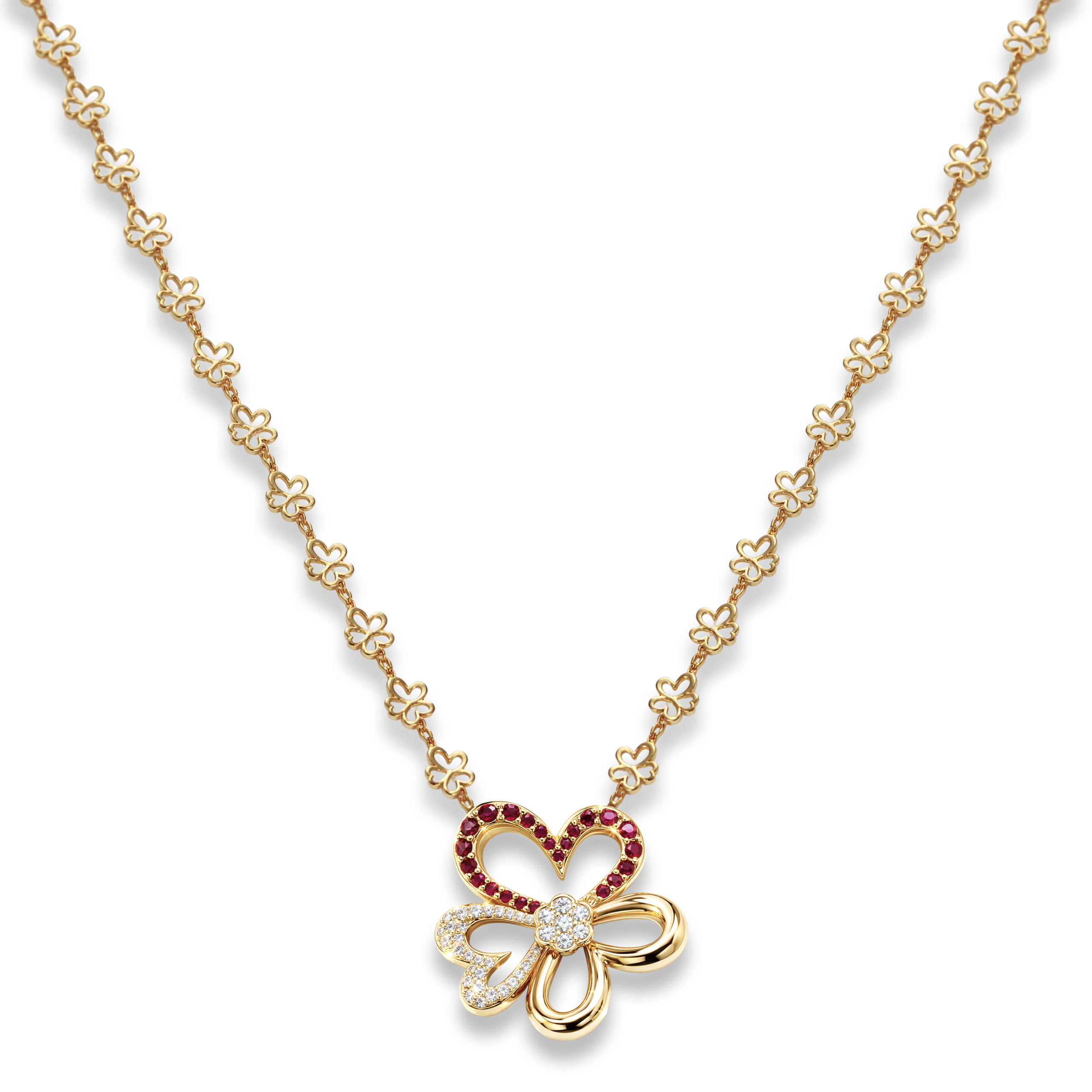 FDPFVW8500BT5HA0ADRSY Bloom In Love Diamond Necklace - Image 1