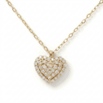 Heart Diamond Necklace - Image 2