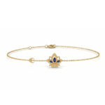 Gold Lotus Bracelet