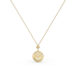 Lotus Gold Necklace
