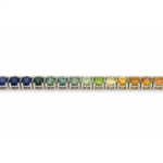Multi-Color Tennis Bracelet - Image 2