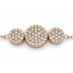 Rose Gold Diamond Bracelet - Image 2