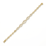 Pyramid Diamond Bracelet