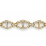 Pyramid Diamond Bracelet - Image 2