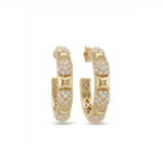 Pyramid Diamond Earrings