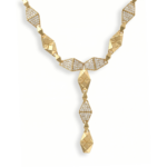 Pyramid Diamond Necklace - Image 2