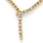 Pyramid Diamond Necklace - Image 2