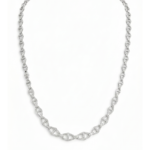 Pyramid Diamond Necklace