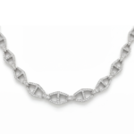 Pyramid Diamond Necklace - Image 2