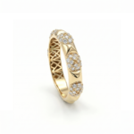 Pyramid Diamond Ring - Image 2