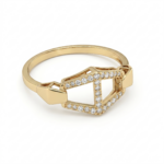 Pyramid Diamond Ring - Image 3