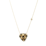 Pyramid Gold Necklace