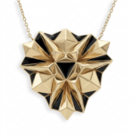 Pyramid Gold Necklace - Image 2
