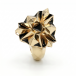 Pyramid Gold Ring - Image 2