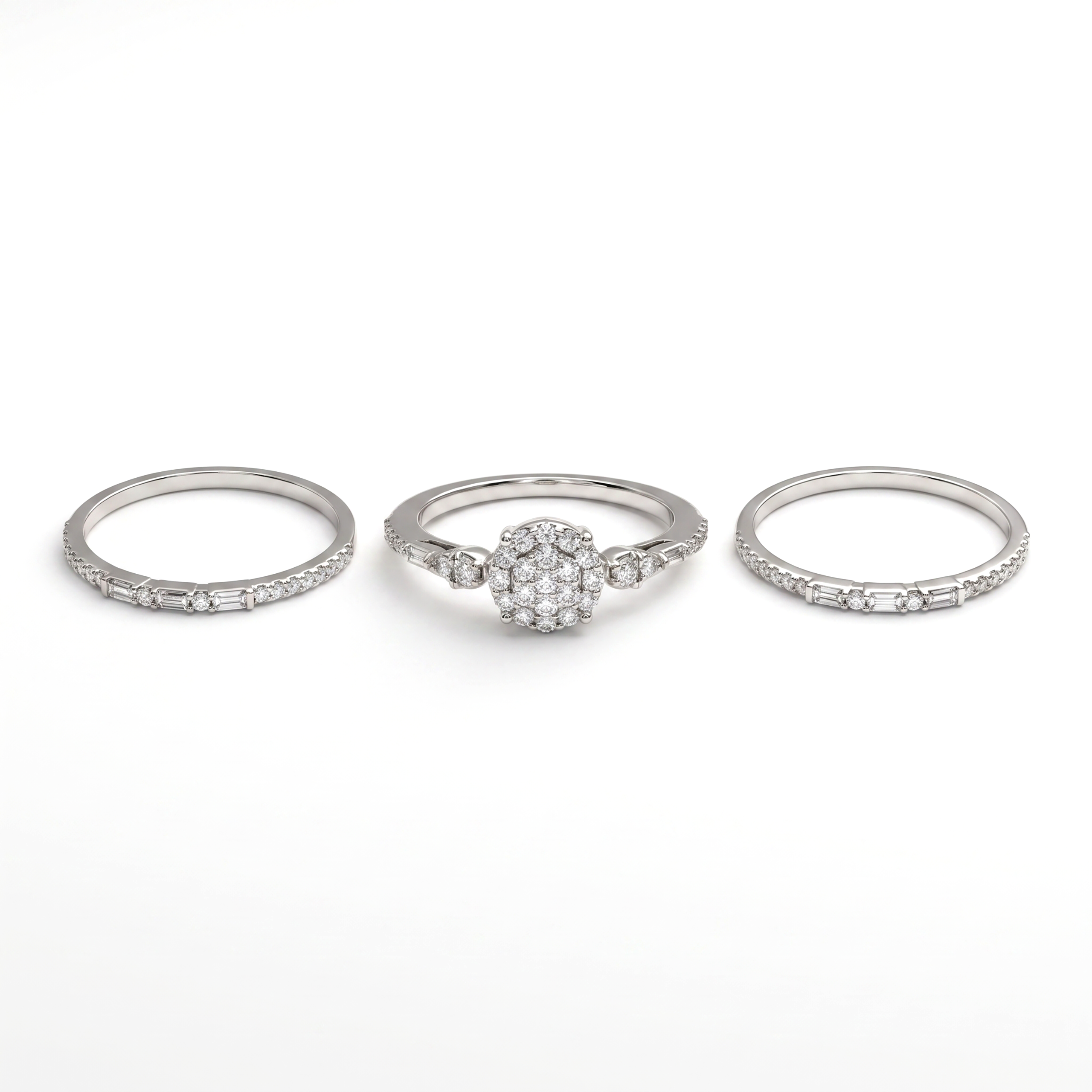 FDSOTW7119AT1F12CDBSW Diamond Wedding Band - Image 1