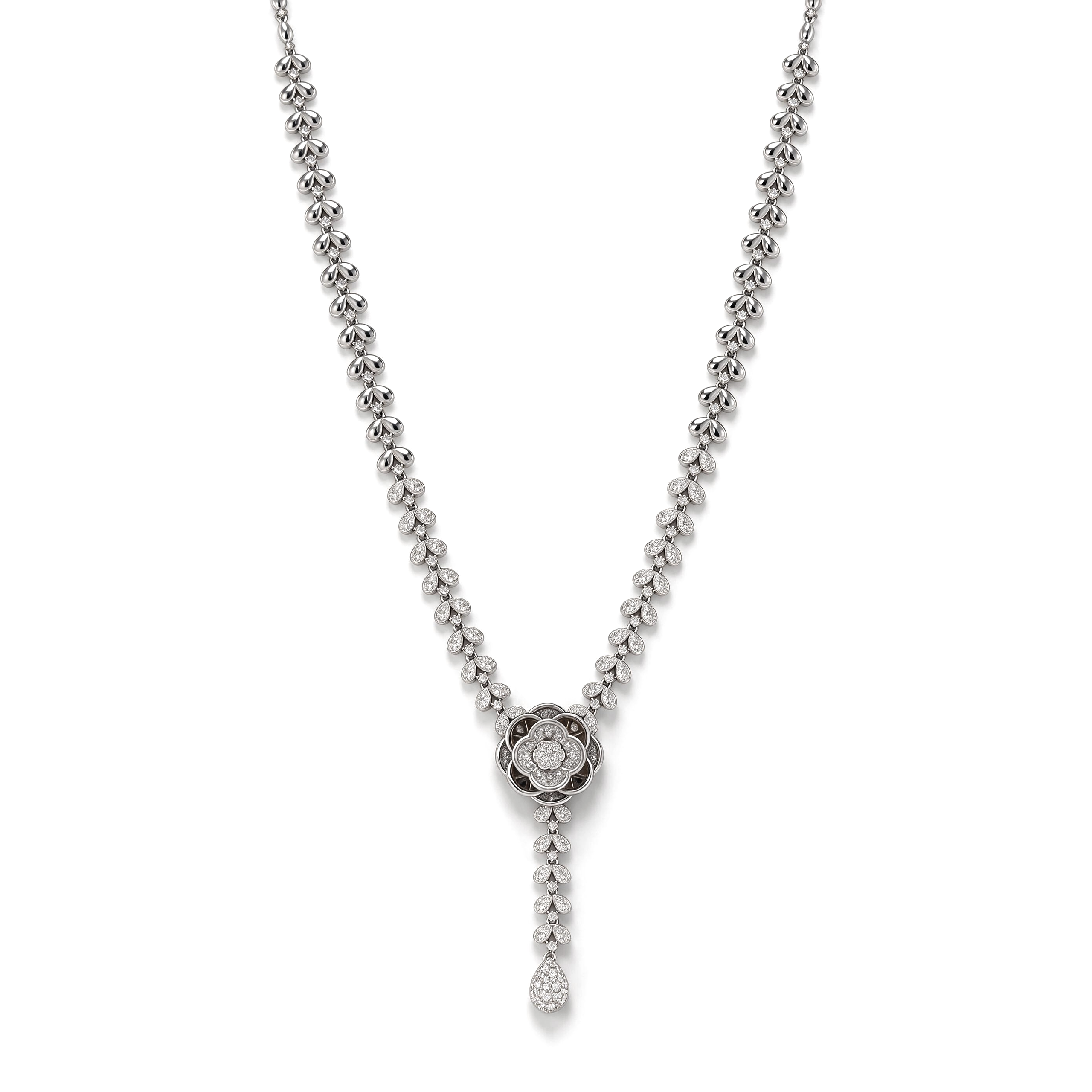 FDNBCW8550AW2010ADRSW Bloom Diamond Necklace - Image 1