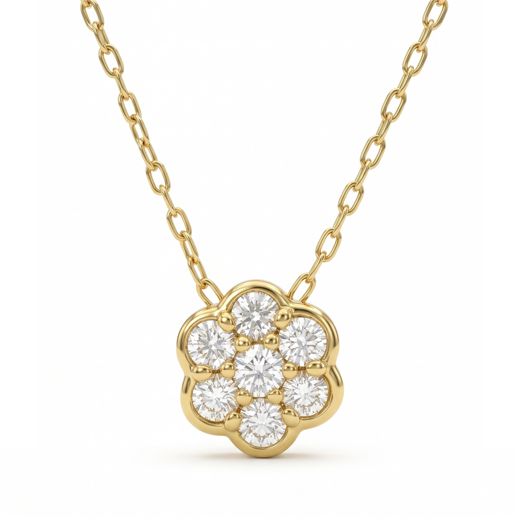 FDPFLW8091ATDF12CDRSY-B Classic Diamond Necklace - Image 1