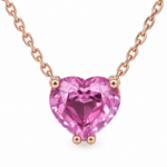 Heart Diamond Necklace - Image 2