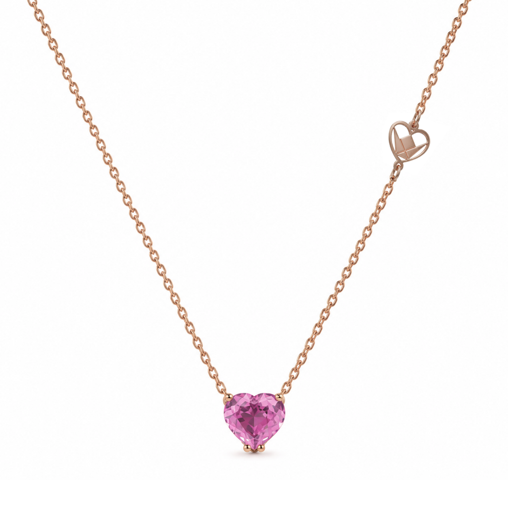 FDPGMW7101BP2FA0APHGR Heart Diamond Necklace - Image 1