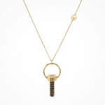 Black Diamond Screw Necklace