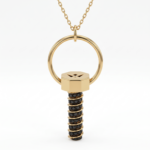 Black Diamond Screw Necklace - Image 2