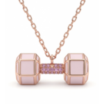 Daily Dazzle Gold Necklace with Enamel - Image 2